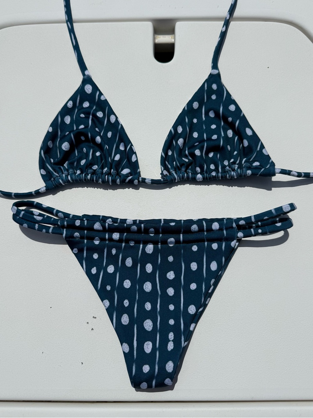 Handmade Spotted Whale Bikini Set